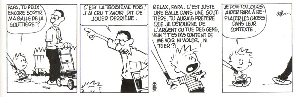 Calvin et Hobbes - Extrait 2