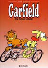Jaquette Garfield en roue libre